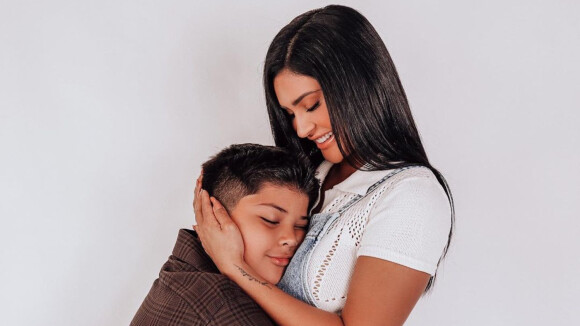 Filho de Mileide Mihaile com Wesley Safadão aprova desempenho da mãe em 'A Fazenda 13'