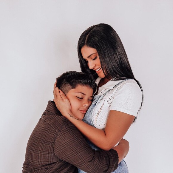 Yhudy vem torcendo e com muito orgulho da trajetória da mãe, Mileide Mihaile