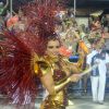 Viviane Araújo durante desfile do Salgueiro no Carnaval 2014