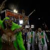 Cris Vianna durante desfile da Imperatriz Leopoldinense no Carnaval 2014