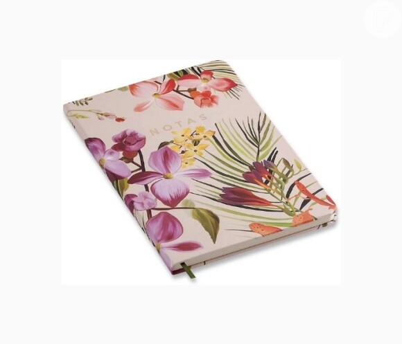 Uma caderneta com estampas inspiradas na primavera podem ser um ótimo passo para você reviver os tempos de 'meu diário'. Quem não se lembra?