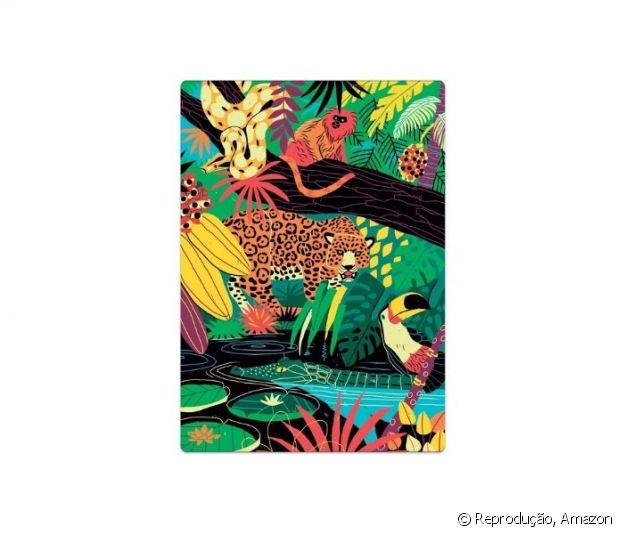 Quebra Cabeça 500 peças Postais do Brasil Natureza, Toyster