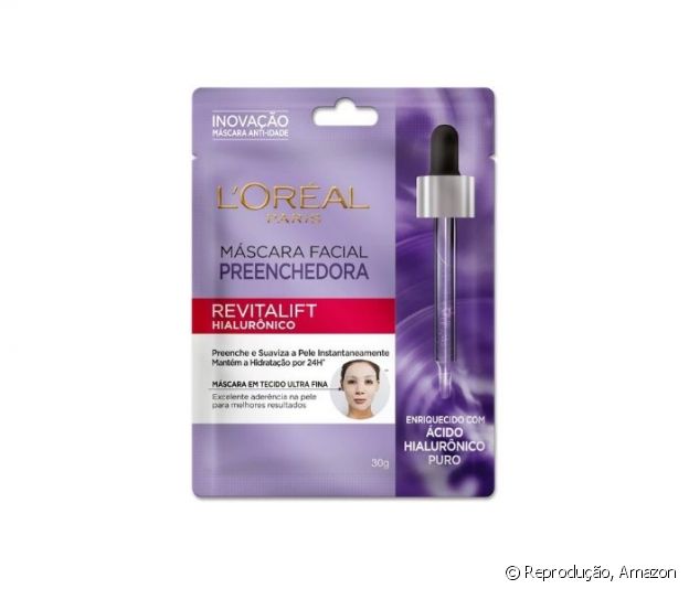 Máscara Facial Preenchedora Revitalift Hialurônico, L'Oréal Paris