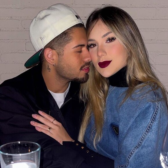 Virgínia e Zé Felipe convidaram a mãe da influencer, Margareth, para acompanhá-los a São Paulo
