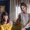 Novela 'Um Lugar ao Sol': Bela (Bruna Martins) e Cecília (Fernanda Marques), filha de Rebeca (Andrea Beltrão), são amigas