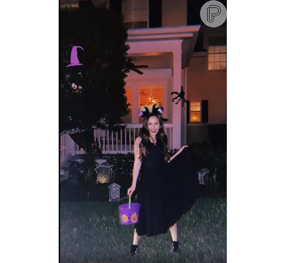 Larissa Manoela no Halloween de 2019