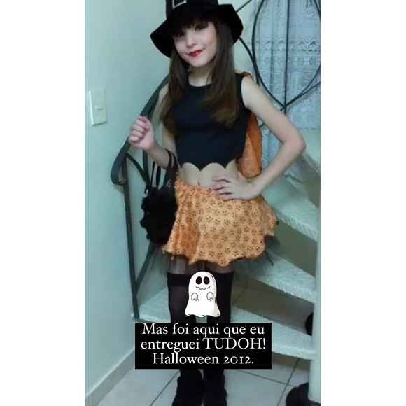 Larissa Manoela brincou ao admitir vergonha de fantasias de Halloween de quando era criança