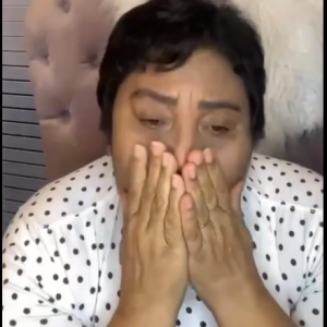 Mãe de Mileide Mihaile chorou ao falar de câncer e que viu a filha chorando em 'A Fazenda 13': 'Deve estar sentindo que não está muito bem por aqui'