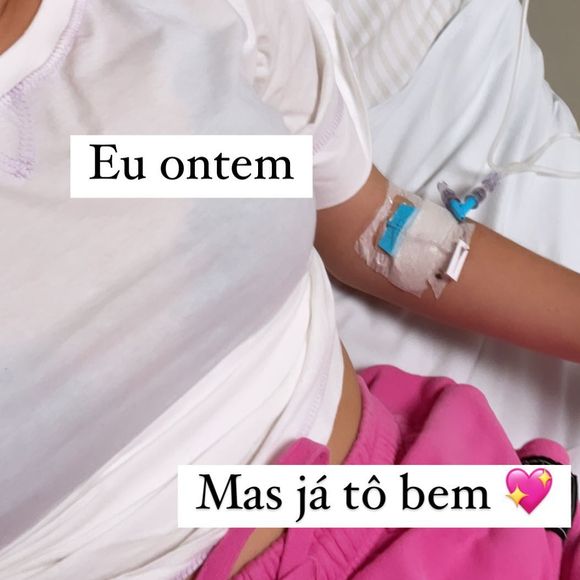 Duda Reis relatou desespero por infecção alimentar: 'Vomitei oito vezes, foi surreal'