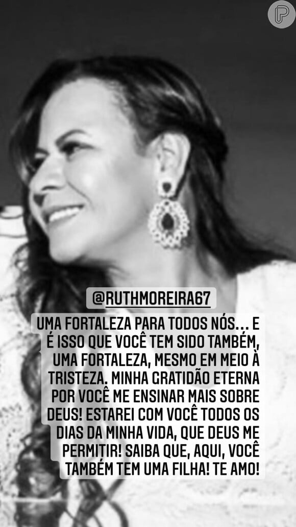 Maraisa diz que Ruth Moreira, mãe de Marília Mendonça é a 'mulher mais forte que já conheceu' e tem sido uma 'fortaleza' após a morte da cantora