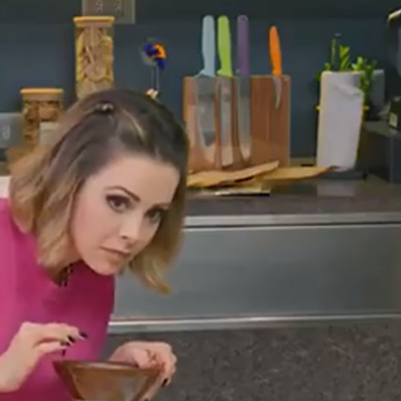 Sandy passou por perrengues em gravação de programa de culinária