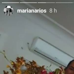 Após ficada com Neymar, Mariana Rios ganha flores, mostra nas redes, mas não menciona remetente