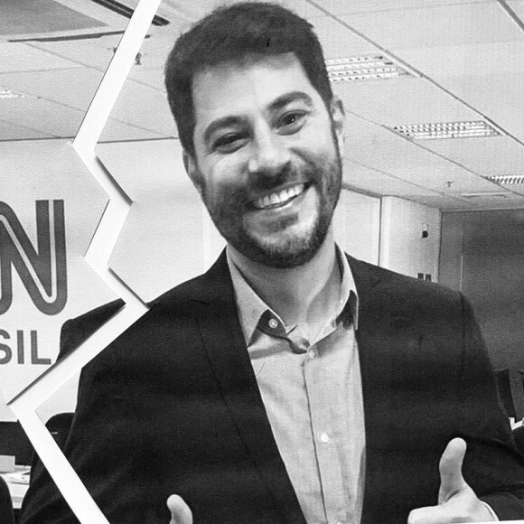 Evaristo Costa para o Purepeople: 'Essa é uma notícia falsa'. O jornalista se referia à informação de que teria processado a CNN.