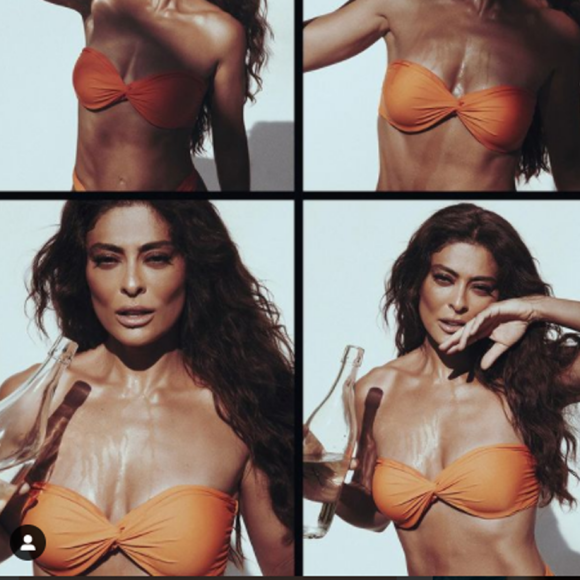 Barriga sarada de Juliana Paes é destaque