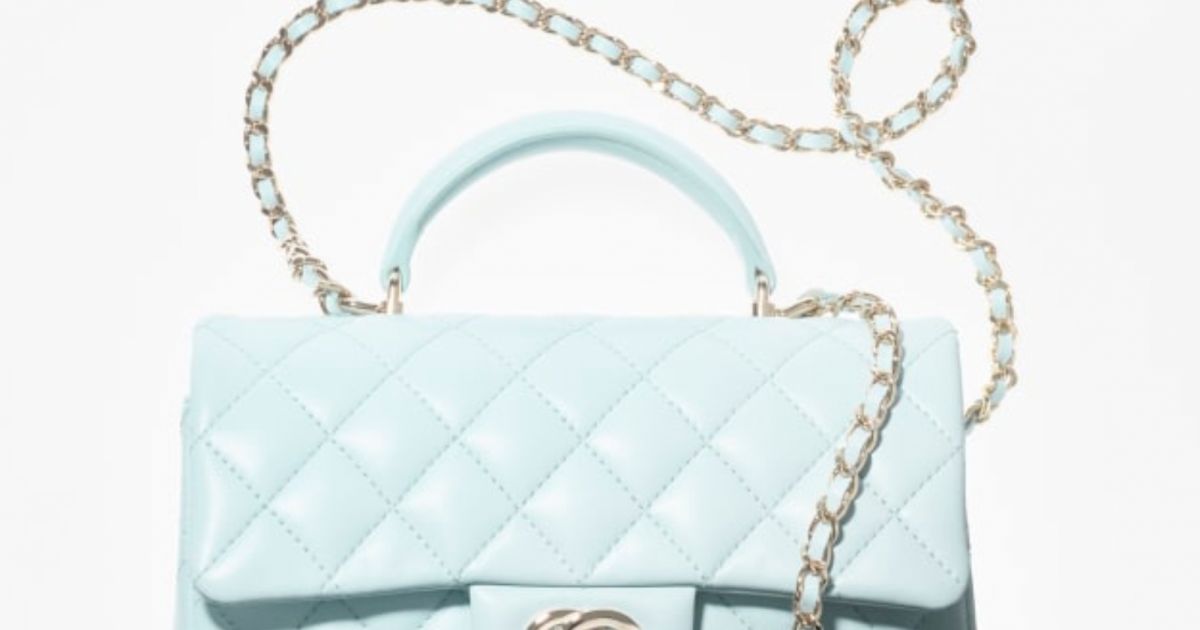 chanel circular handle bolsa