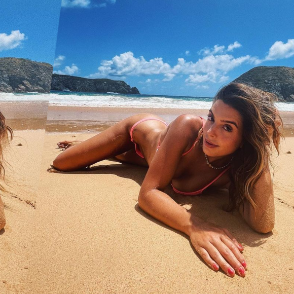 Giovanna Lancellotti de biquíni: atriz postou fotos em Fernando de Noronha