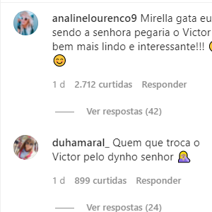 Mirella e Victor Igoh ganham torcida de fãs nas redes sociais: 'Casal bonito'