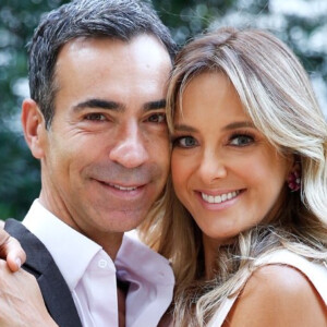 Cesar Tralli e Ticiane Pinheiro se casaram há quase quatro anos
