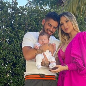 Virginia Fonseca e Zé Felipe mostraram detalhes da comemoração de cinco meses de Maria Alice