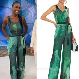 Maju Coutinho apresentou o 'Fantástico' com look de R$ 7,5 mil