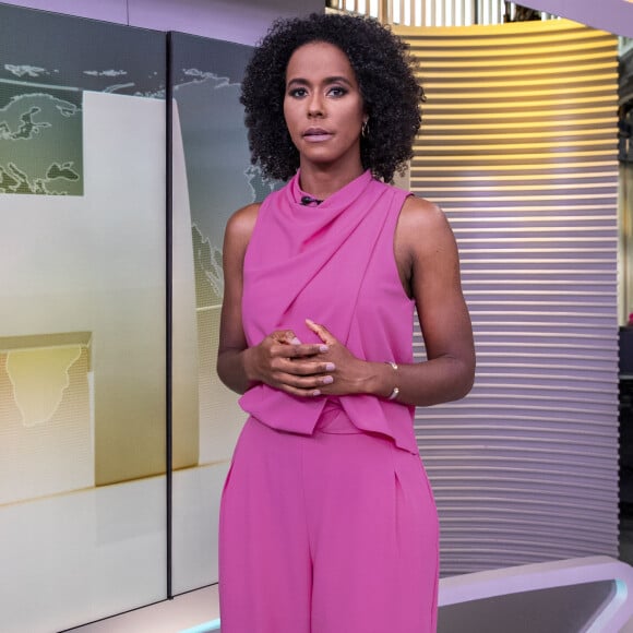 Maju Coutinho estreou como apresentadora titular do 'Jornal Hoje', em 2019