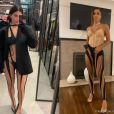 Looks de Kylie Jenner e Anitta com a calça com transparência polêmica da Mugler