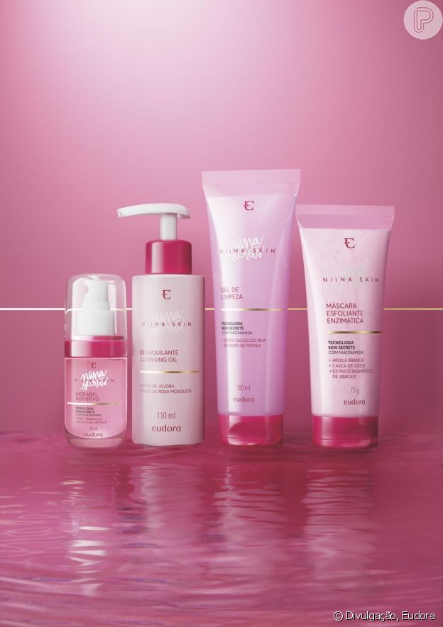 A linha Niina Secrets se expandiu para o Skincare