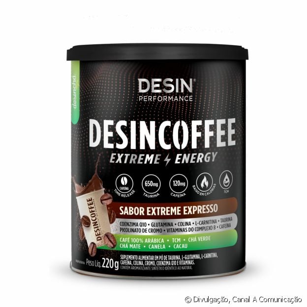 Lançamento de DesinCoffee é a versão Extreme Energy