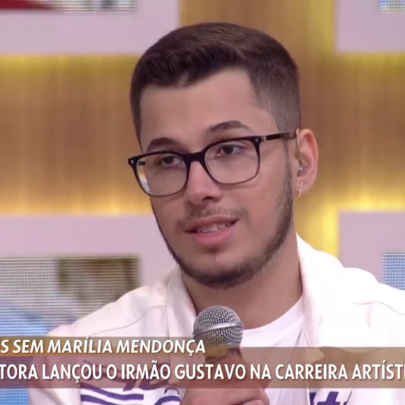 Gustavo, irmão de Marília Mendonça, confessou que ainda é difícil de acreditar na morte da cantora