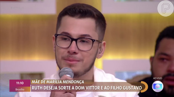 Gustavo, irmão de Marília Mendonça, falou sobre a véspera da morte da cantora: 'Um dia antes, ela conversou comigo, ela me deu conselhos igual ela sempre fazia'