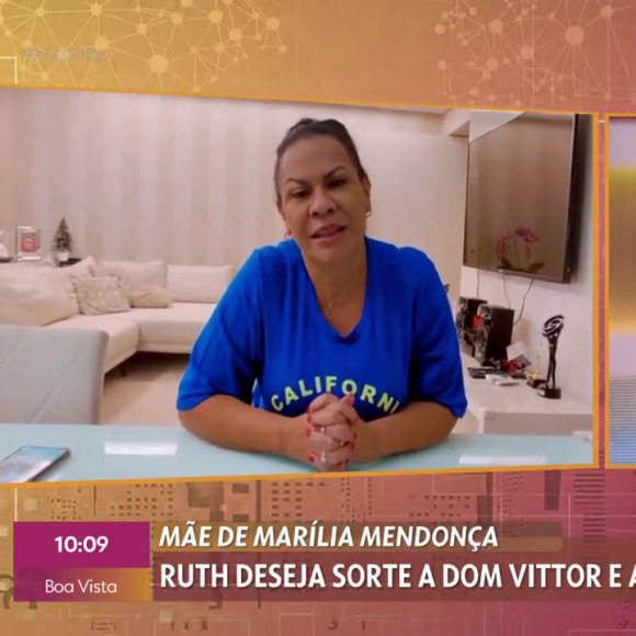 Ruth, mãe de Marília Mendonça, disse que o coração estava dividido sobre a carreira do filho Gustavo: 'Preocupação de dividir um filho com o Brasil'