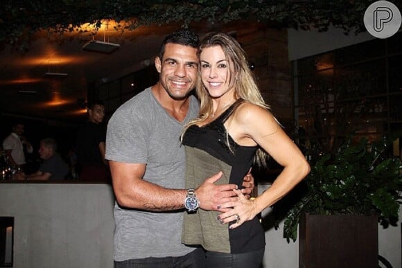 Joana Prado e Vitor Belfort estão casados há quase 11 anos