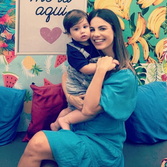 Filho de Sthefany Brito, Enrico, de 1 ano, ganhou um primo