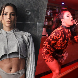 Anitta ofereceu troféu do Prêmio Multishow para Glória Groove