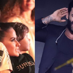 Show de Gusttavo Lima teve presença de Andressa Suita e filhos do cantor no palco