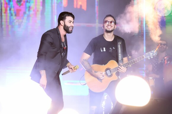 Gusttavo Lima apresentou turnê 'Buteco' na noite de domingo, 26 de novembro de 2021, no Rio de Janeiro