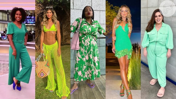 Verde no verão: cor é tendência de moda para estação mais quente do ano. Veja looks!
