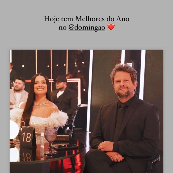 Juliette e Selton Mello ficaram visivelmente constrangidos com a brincadeira de Tatá Werneck na TV