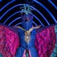 'The Masked Singer': o Pavão tem fantasia com renda