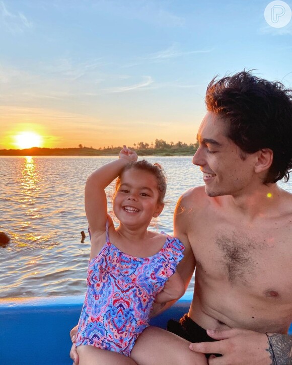 Sergio Mayer tem uma filha de cinco anos com a modelo brasileira Natália Subtil