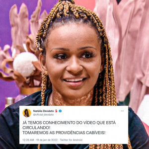 'BBB 22': Natália viralizou na web ao ter vídeo íntimo vazado