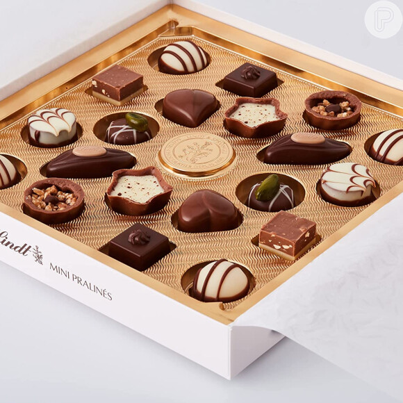 Chocolates são praticamente uma unanimidade entre os apaixonados: invista na Caixa de Bombons Mini Pralinés, Lindt