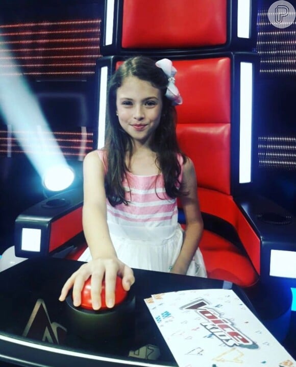 Sofia Cordeiro participou da temporada 2018 do 'The Voice Kids': 'Sempre gostei de cantar e compor, mas não tinha experiência de cantar para um grande público'