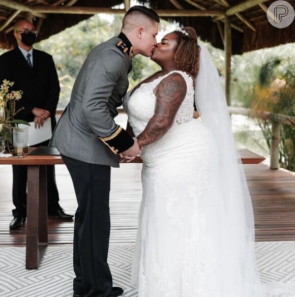 Jojo Todynho e Lucas Silva se casaram no dia 29 de janeiro