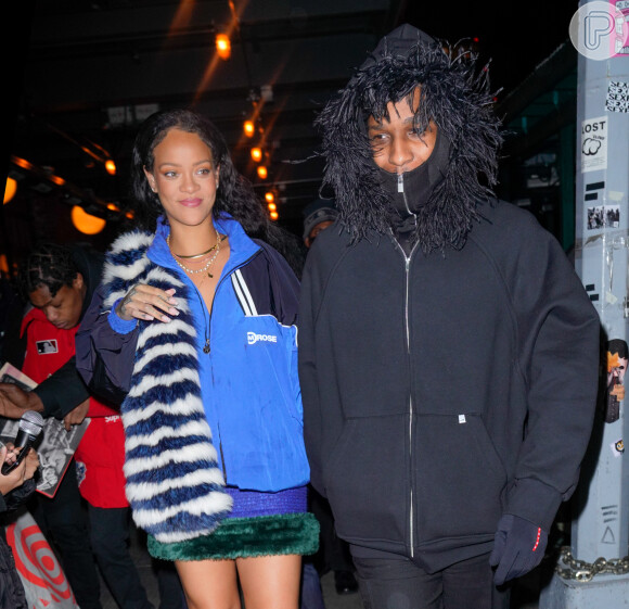 Boatos de relacionamento entre Rihanna e A$AP Rocky surgiram em 2020