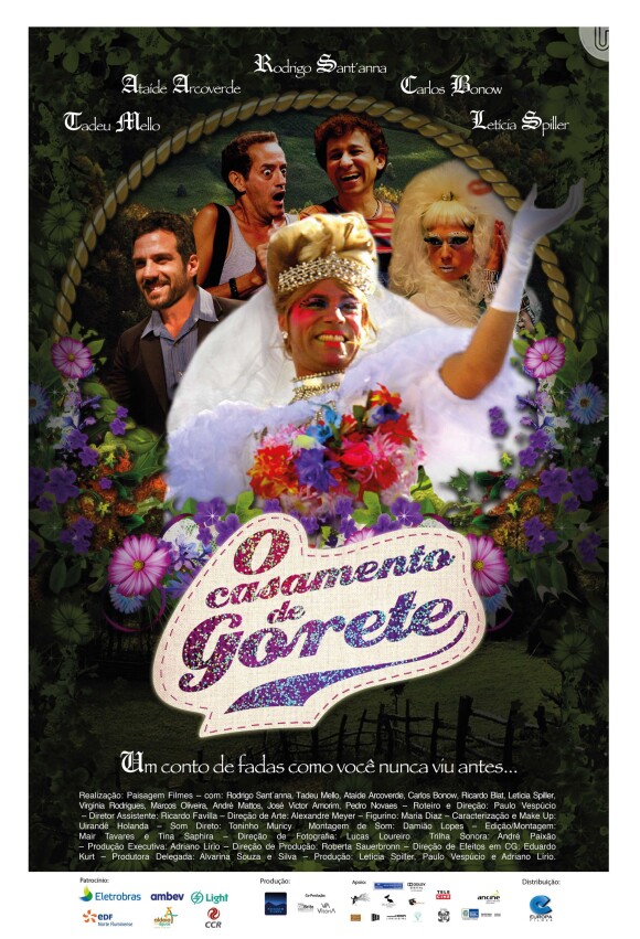 Rodrigo Sant'anna protagoniza o filme 'O Casamento de Gorete', produzido por Leticia Spiller