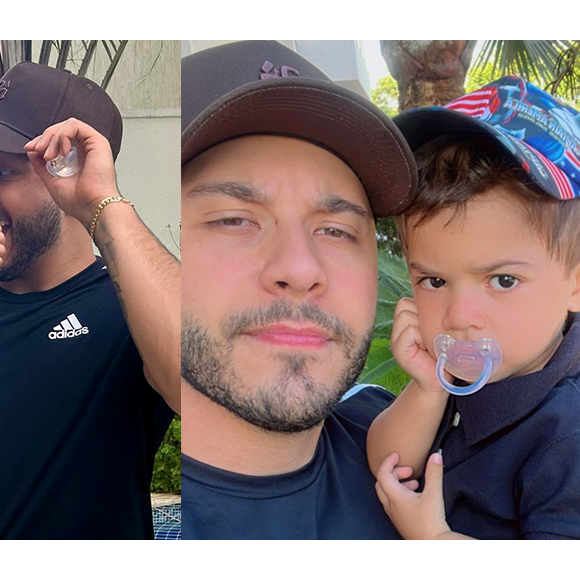 Filho de Marília Mendonça e Murilo Huff rouba a cena com look estiloso