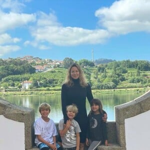 Os filhos de Pedro Scooby e Luana Piovani estão em Portugal, com a mãe