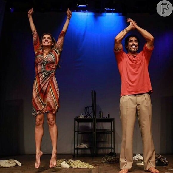 Marcos Mion e Deborah Secco protagonizam a peça 'Mais Uma Vez Amor'