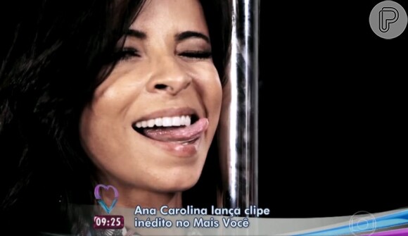 Atriz Anna Lima também está no clipe 'Pole Dance', de Ana Carolina